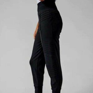 ATHLETA Venice High Rise MOTO Jogger XXS Regular Black Pant EXCELLENT CONDITION